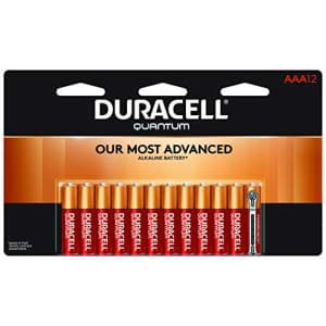 Duracell - Quantum AAA Alkaline Batteries - long lasting, all-purpose Triple A battery for for $17 Duracell - Quantum AAA Alkaline Batteries - long lasting, all-purpose Triple A battery for for $17