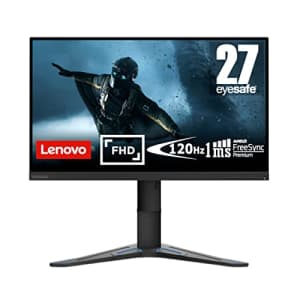Lenovo G27e-20-2022 - Gaming Monitor - 27 Inch FHD - 100 Hz - AMD FreeSync Premium - Blue Light for $160
