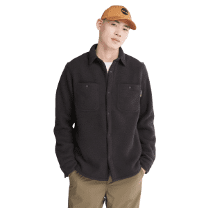 Timberland Men's Progressive Utility High-Pile Fleece Overshirt for $50