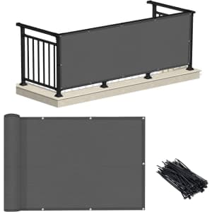3x10-Foot Balcony Privacy Screen for $17