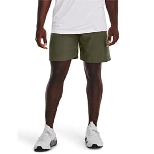 Under Armour Woven Graphic Shorts Men's Standard, (390) Marine Od Green / / White, XX-Large for $30