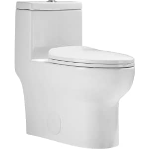 DeerValley Ally Dual Flush Elongated One-Piece Toilet for $236