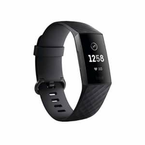 Fitbit Charge 3 Fitness Activity Tracker, Graphite/Black, One Size (S & L Bands Included) (Renewed) for $99 Fitbit Charge 3 Fitness Activity Tracker, Graphite/Black, One Size (S & L Bands Included) (Renewed) for $99