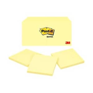 Post-It Super Sticky Notes 4" x 4" Unlined Pads 12-Pack for $19