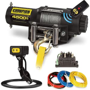 Champion 4,500-lb. ATV/UTV Wireless Winch Kit for $167 Champion 4,500-lb. ATV/UTV Wireless Winch Kit for $167