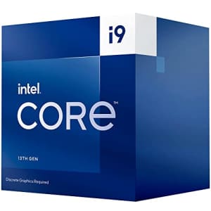 Intel Core i9-13900F Desktop Processor 24 cores (8 P-cores + 16 E-cores) 36MB Cache, up to 5.6 GHz for $525