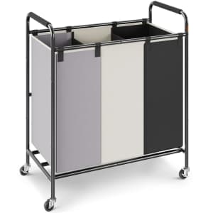 Vevor Laundry Sorter Cart with Wheels for $15 Vevor Laundry Sorter Cart with Wheels for $15