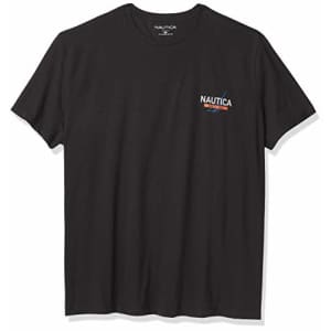 Nautica Big & Tall Men's Big Short Sleeve Graphic T-Shirt, True Black, LT Tall for $22 Nautica Big & Tall Men's Big Short Sleeve Graphic T-Shirt, True Black, LT Tall for $22