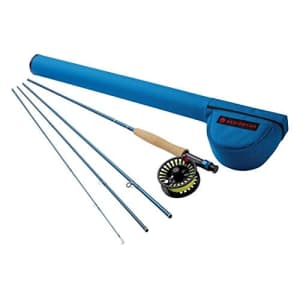 Redington Fly Fishing Combo Kit 590-4 Crosswater Outfit with Crosswater Reel 5 Wt 9-Foot 4pc for $90