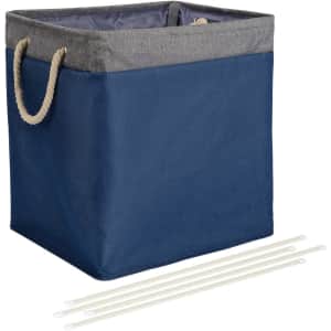 Amazon Basics Foldable Laundry Hamper for $10