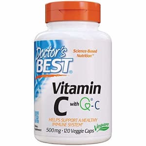 Doctor's Best Best Vitamin C 500mg, 120 Count for $12