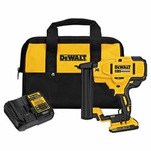 DEWALT 20V MAX Narrow Crown Stapler Kit, 18GA (DCN681D1) for $402