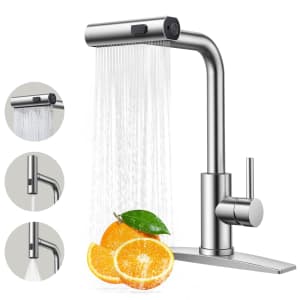 Forious 3-in-1 Kitchen Faucet for $20