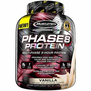 Whey Protein Powder | MuscleTech Phase8 Protein Powder | Whey & Casein Protein Powder Blend | Slow for $79 Whey Protein Powder | MuscleTech Phase8 Protein Powder | Whey & Casein Protein Powder Blend | Slow for $79