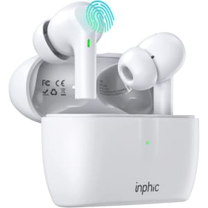 Inphic True Wireless Bluetooth Earbuds for $16