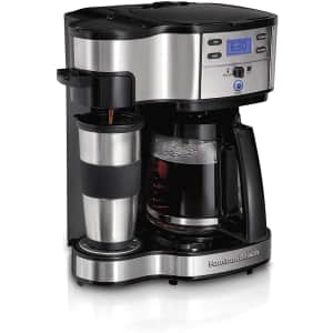 Hamilton Beach 2-Way Brewer Coffee Maker for $45 Hamilton Beach 2-Way Brewer Coffee Maker for $45