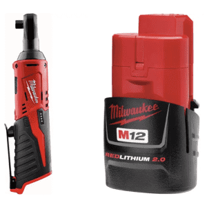Milwaukee M12 12V Cordless 3/8" Ratchet (Tool Only) for $129 Milwaukee M12 12V Cordless 3/8" Ratchet (Tool Only) for $129