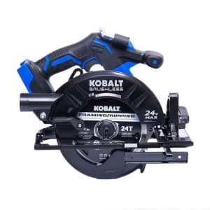 Kobalt XTR 24V Cordless Circular Saw w/ Brake for $109 Kobalt XTR 24V Cordless Circular Saw w/ Brake for $109