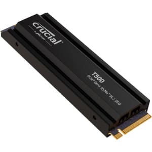 Crucial T500 1TB Internal Gaming SSD for PS5 for $95