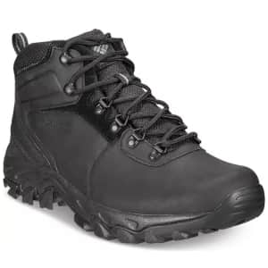 Columbia Men's Newton Ridge Plus II Waterproof Hiking Boots for $33
