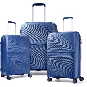 Westbronco 3-Piece Hardside Luggage Set for $112
