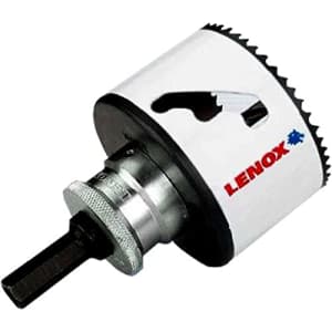 LENOX Tools Bi-Metal Speed Slot Arbored Hole Saw with T3 Technology, 1-9/16" - 1772730 for $8
