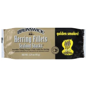 Brunswick Golden Smoked Herring Fillets 3.25-oz. Can 12-Pack for $16 via Sub & Save