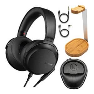 Sony MDR-Z7M2 Hi-Res Stereo Overhead Headphones with Knox Gear Hard Shell Headphone Case and Bamboo for $598