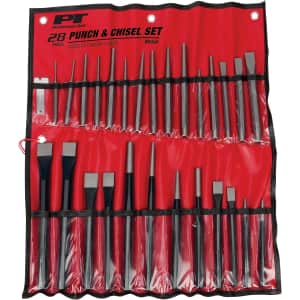 Performance Tools 28-Piece Punch and Chisel Set for $66