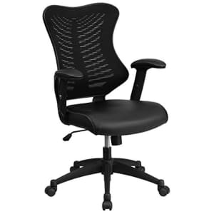Flash Furniture High Back Designer Black Mesh Executive Swivel Ergonomic Office Chair with for $125 Flash Furniture High Back Designer Black Mesh Executive Swivel Ergonomic Office Chair with for $125