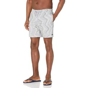 Billabong Men's Standard Elastic Waist Stretch Sundays Layback Boardshort Swim Short Trunk, 17 Inch for $39