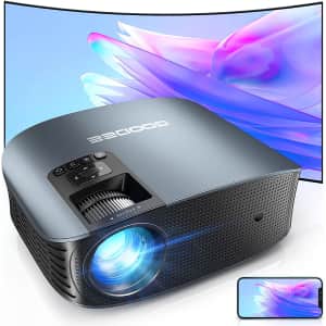 GooDee 4K Mini Projector for $140