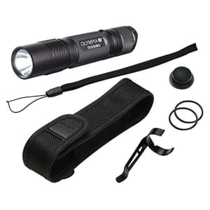 Olympia Rechargeable Rugged Waterproof Cree LED Flashlight for $12 Olympia Rechargeable Rugged Waterproof Cree LED Flashlight for $12
