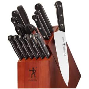 J.A. Henckels Solution 15-Piece Knife Block Set for $100 J.A. Henckels Solution 15-Piece Knife Block Set for $100