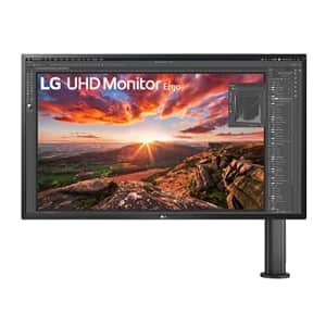 LG 32UK580-B 32" UHD 4K VA Monitor with Ergo Stand and DCI-P3 95% (Typ.) Color Gamut, HDR10 for $535