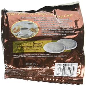 Melitta Single Cup Coffee Pods for Senseo & Hamilton Beach Brewers, Medium Roast Coffee, 18 Count for $5