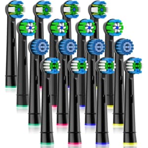 Qitizu Replacement Head 16-Pack for Oral B for $7