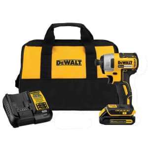 DeWalt 20-Volt MAX Compact Brushless 1/4" Impact Driver for $120