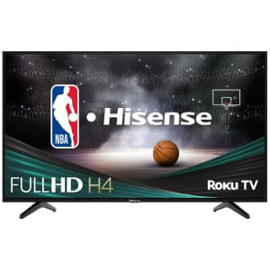 Hisense H4030F Series 43H4030F3 43" 1080p LED HD Smart TV for $138