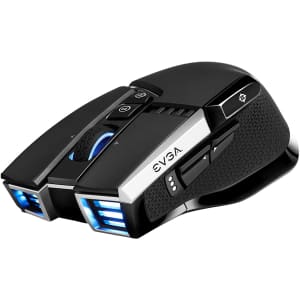 EVGA X20 Customizable Ergonomic Gaming Mouse for $20