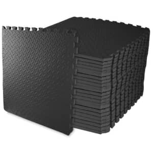 BalanceFrom 0.75" Interlocking Foam Puzzle Mat 24-Pack for $80