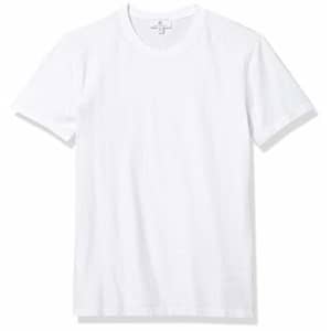 AG Adriano Goldschmied Men's The Bryce Crew Short Sleeve Tee Shirt, True White, X-Small for $21 AG Adriano Goldschmied Men's The Bryce Crew Short Sleeve Tee Shirt, True White, X-Small for $21