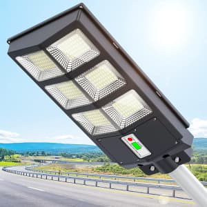 300W LED Solar Street Light for $60