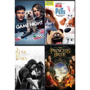 Movie Sale at eBay: DVDs from $5, Blu-rays from $6