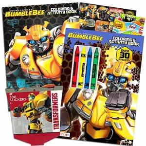 Transformers Rescue Bots Coloring and Activity Super Set -- 2 Activity Books and Play Pack Filled for $10