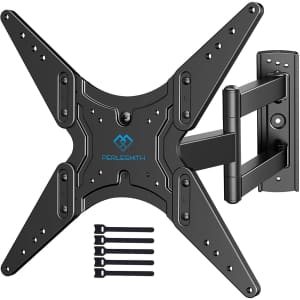 Perlesmith Articulating Wall Mount for TVs 26" to 55" for $15 w/ Prime Perlesmith Articulating Wall Mount for TVs 26" to 55" for $15 w/ Prime