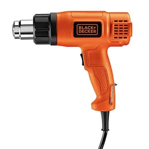 BLACK+DECKER Heat Gun, Dual Temperature (HG1300) for $29 BLACK+DECKER Heat Gun, Dual Temperature (HG1300) for $29
