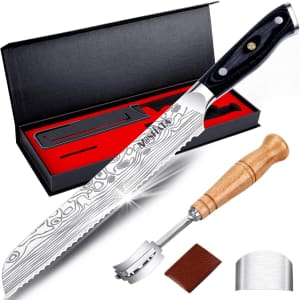 Mosfiata 8" Serrated Bread Knife for $24