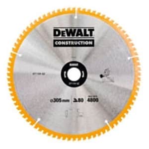 Dewalt DT1936-QZ 12.6"/30mm 18WZ Portable Circular Saw Blade for $7
