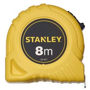 Stanley 0-30-457 Tape Measure, Yellow/Black, 8 m/25 mm for $25